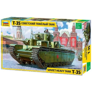 Zvezda T-35 Heavy Sov. Tank (3667) Z 3667