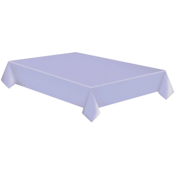 Krāsains baltu punktu papīra galdauts ar violetu n
