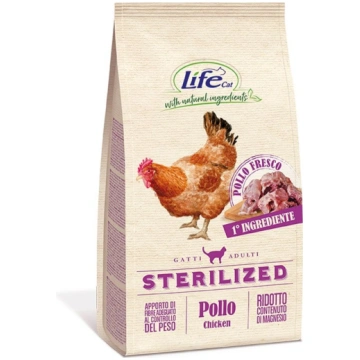 Life Cat Sterilized Chicken - Sterilizētiem Kaķiem