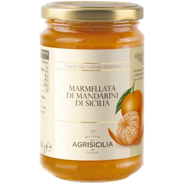 Sicīlijas mandarīnu marmelāde AGRISICILIA, 360g