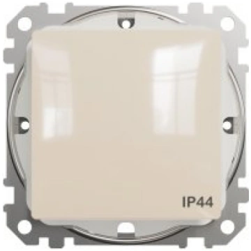 Schneider Electric IP44 Slēdzis 10AX , bēšs SEDNA