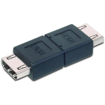 Adapteris Assmann HDMI female, HDMI female, melna 