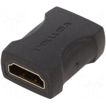 Adapter | HDMI socket,both sides | HDMI 1.4 | blac