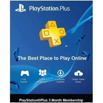 Šveices PSN Plus 3 Mēnešu Abonements Sony