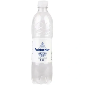 Galda ūdens FULDATALER gāzēts, PET, 0.5l