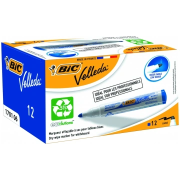 BIC whiteboard marker VELL 1701, 1-5 mm, blue, Box