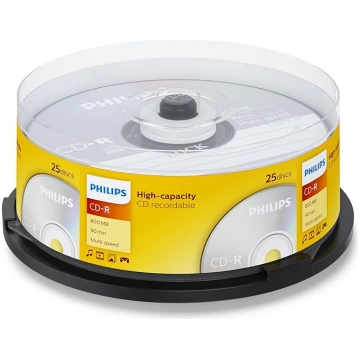 Philips CD-R 800 MB datu (Gbyte/90 Minuten, Multi 