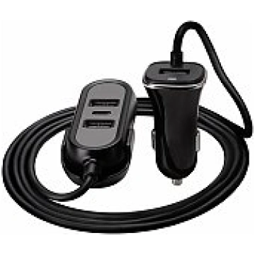 Tracer Multicharger 3xUSB 7,2A + PD 18W lādētājs T