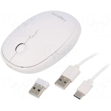 Mouse | white | USB A | wireless,optical | DPI cha