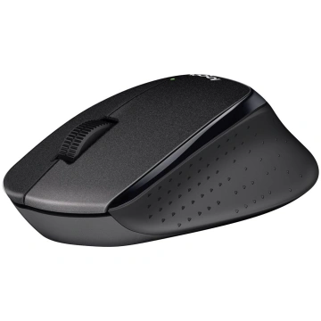 Logitech - M330 Mouse USB Optical Black Wireless 9