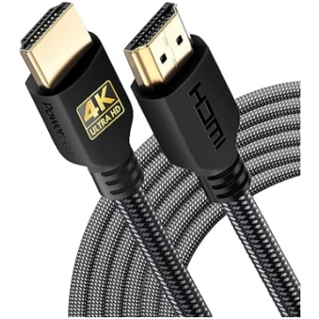 PowerBear 4K HDMI kabelis 6 m | 18 Gbps ātrgaitas 