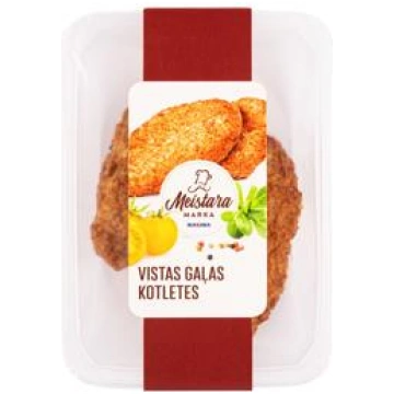 Vistas gaļas kotletes MEISTARA MARKA 2gab. 200g