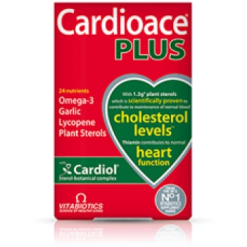 Vitabiotics: Cardioace PLUS N60 sirds veselības un