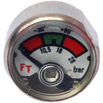 Manometrs PM 10Bar (1ABF, 2GP) (Ogniohron)