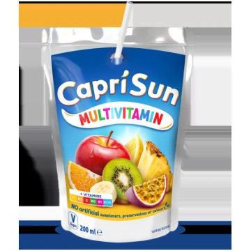 Sulas dzēriens CAPRI-SUN Multi Vitamin Fruit, 0.2l