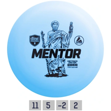 Disku golfa disks Distance Driver MENTOR Active Li