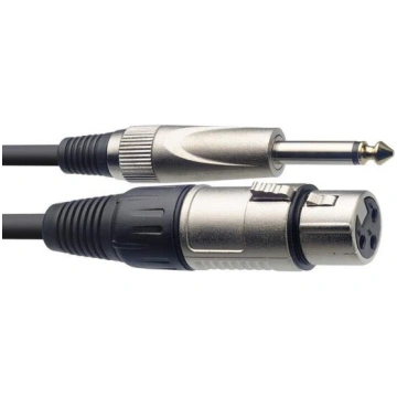 Audio kabelis XLR/jack (f/m) Stagg SMC3XP, 3 m