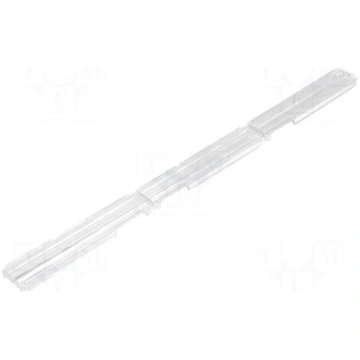 LED lens | rectangular | Mat: PMMA plexiglass | tr