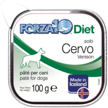 Forza10 Solo Diet Deer konservi hipoalerģiskiem su