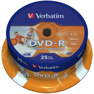 Verbatim DVD-R AZO Verbatim 4.7GB 16x Wide Printab