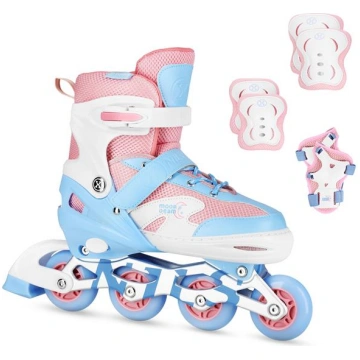 Komplekts NA0189 SET LED IN-LINE SKATES HELMET AND