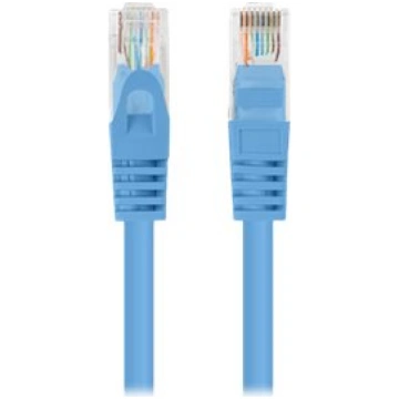 Lanberg patch cable - 2 m - blue, RAL 5012 PCU6-20