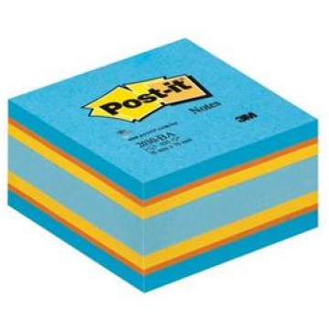 Līmlapiņu kubs 3M Post-it BALANCED 76x76mm, 450lap