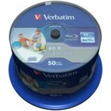 Verbatim BD-R 25GB 6x DataLife Printable Cake Box 
