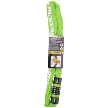 Velosipēda ķēdes slēdzene DUNLOP 900 cm ar kombinā