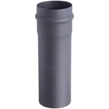 Dūmvadu caurule granulu krāsnīm 80/250mm melna