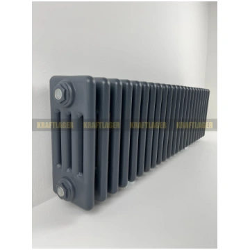 4 kolonnu horizontāls radiators, 300 x 1055 mm, kr