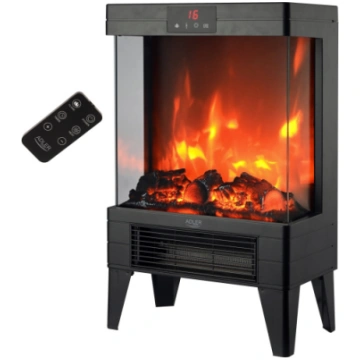 Adler AD 7755 Elektriskais kamīns ar pulti 2000W A