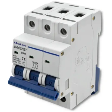 Qoltec Overcurrent Circuit Breaker B40 | Fuse | AC
