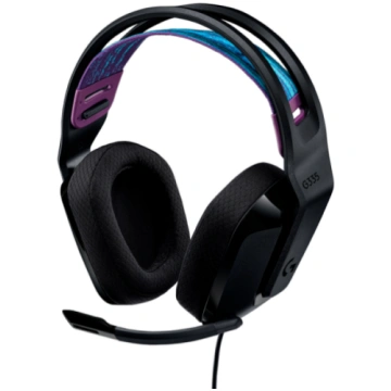 LOGITECH G335 Wired Gaming Headset - BLACK - 3.5 M