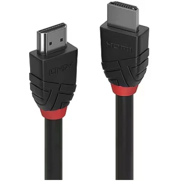 Lindy Black Line, HDMI 2.0 Cable, 0.5m (36470)