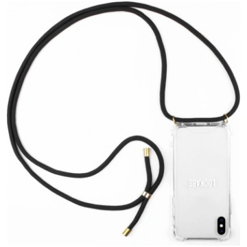 Lookabe Necklace iPhone Xs Max gold black loo005
