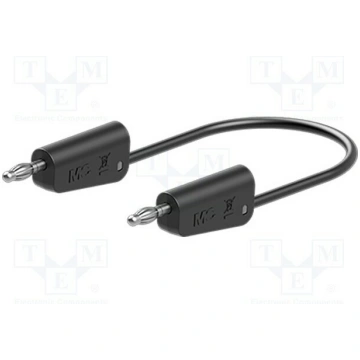 Test lead; 60VDC; 30VAC; 32A; banana plug 4mm,both
