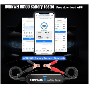 Auto Moto akumulatoru testeris BK100 | Bluetooth |