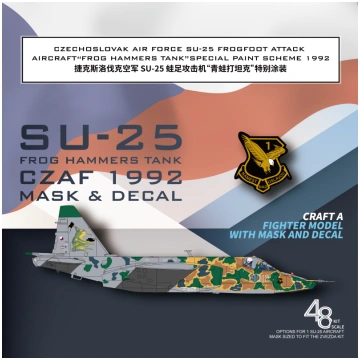 Czechoslovak Air Force SU-25 Frogfoot Attack Aircr