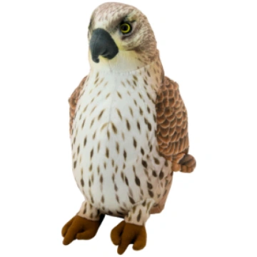 Plush Toy Peregrine Falcon Bird Brown 30cm 22473-u