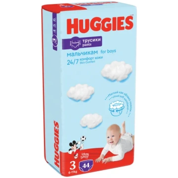 Huggies Pants 3 vienreizlietojamās biksītes Zēniem