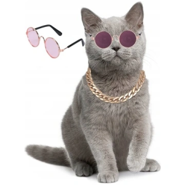 Saulesbrilles suns suns kaķis lenons krāsas