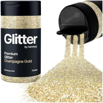 Hemway Champagne Gold Glitter Chunky 130 g / 4,6 o