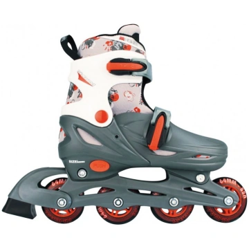 Skates NIJDAM Inline Junior 3-IN-1 52QM 30/33 Grey