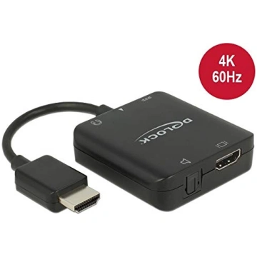 DeLOCK HDMI Audio Extractor 4K 60 Hz kom 63276