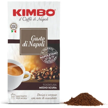 Caffè Kimbo Macinato miscela Napoli