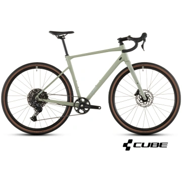 CUBE NUROAD PRO 28 gravel velosipēds - pea´n´grey 
