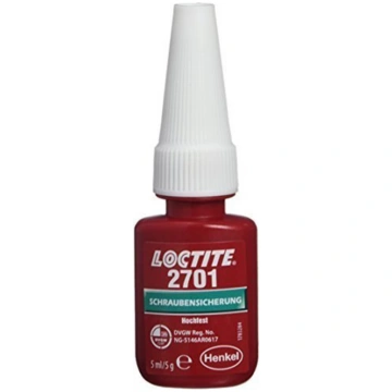 Loctite 2701 High strength threadlocker 5ml mtunin