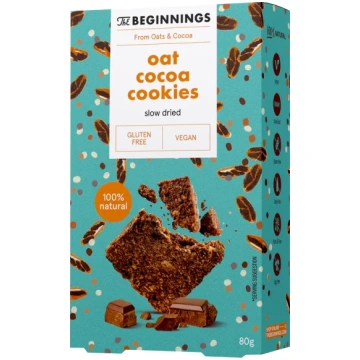 THE BEGINNINGS Auzu kakao cepumi, 80 g