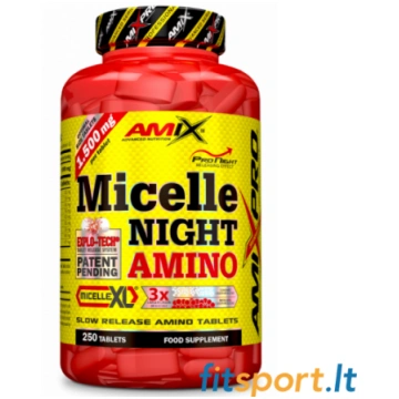 AmixPro® Micelle Night Amino 250 tabletes. Amix Pr